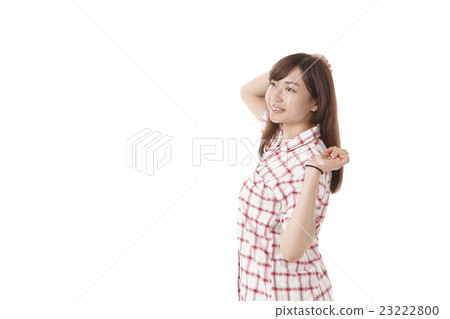 Awakened young lady 23222800