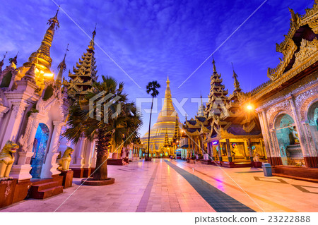Shwedagon Pagoda of Myanmar 23222888