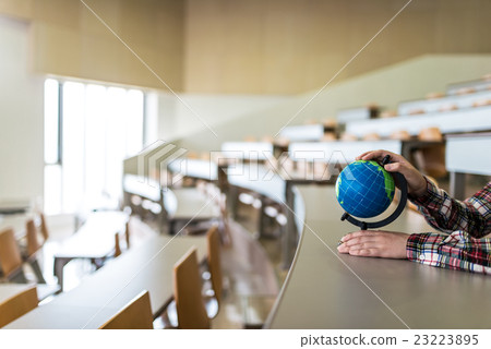 College students and the globe College students and the globe 23223895