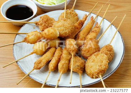 Deep-fried skewers 23227577