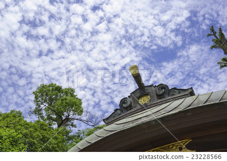 Kagura Theater At Suizenji Park Suizenji Stock Photo
