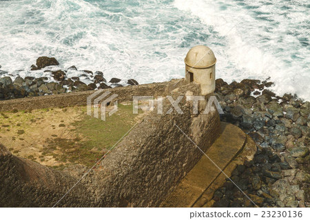 Sentry box at 'El Morro' in San Juan Puerto Rico 23230136