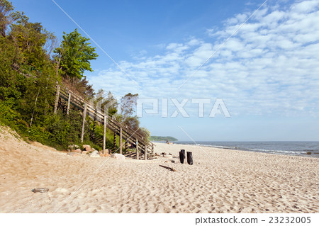 Chlapowo Beach and Cliff at Baltic Sea in Poland 23232005