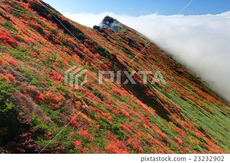 秋天Tanigawadake ridgeline雲彩春天 23232902
