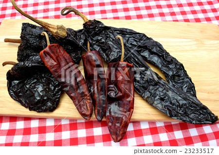 Various chile (chili) in Mexico 23233517