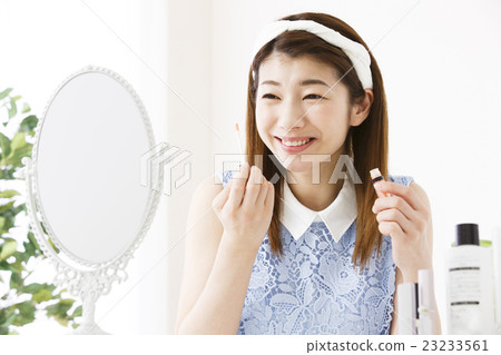 美容女性護膚化妝美容年輕女性美容身體護理 23233561