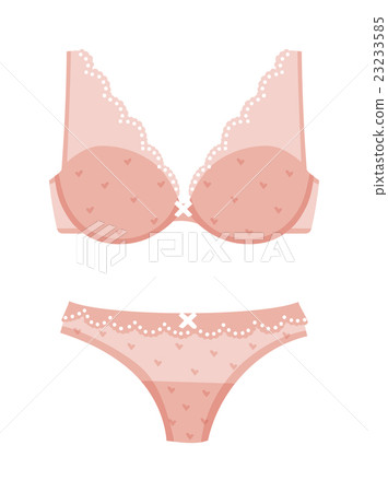 Underwear silhouette isolated vector set. 23233585