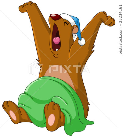 Bear waking up Bear waking up 23234161