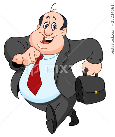 Cheerful businessman Cheerful businessman 23234561