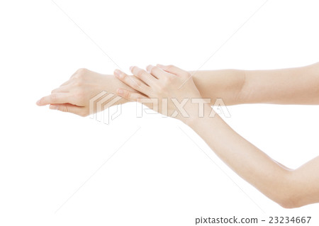 美容手部護理手部按摩女性身體部位美容美容 23234667