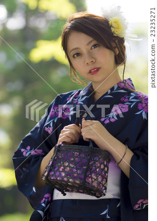 浴衣美女 23235271