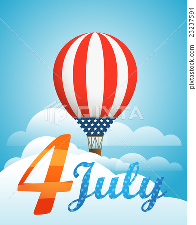Happy independence day. Vector illustration 23237594