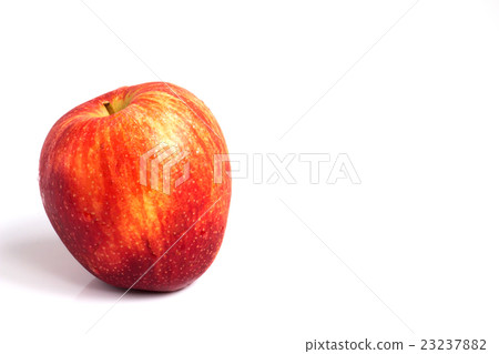 Sear skin and abrasion mark on red apple 23237882