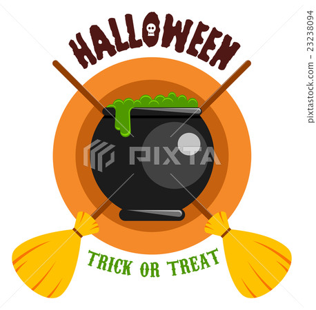 Halloween Badge or Label Halloween Badge or Label 23238094