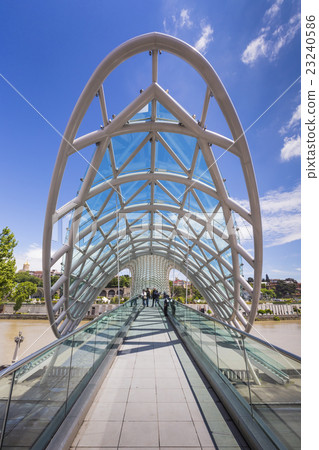 The Bridge of Peace in Tbilisi, Georgia 23240586