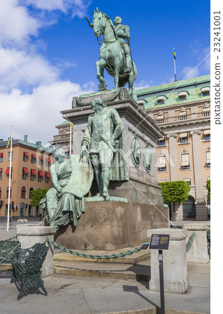 Historical monument in Stockholm, Sweden 23241001