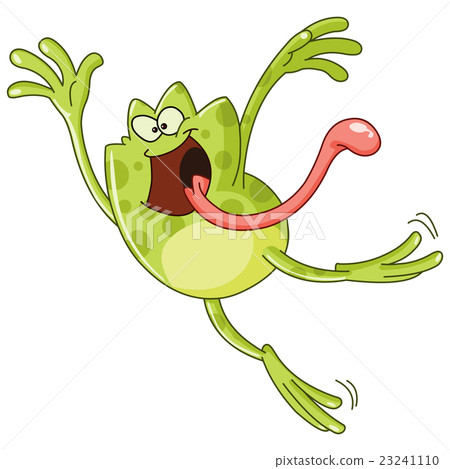 Frog jumping 23241110