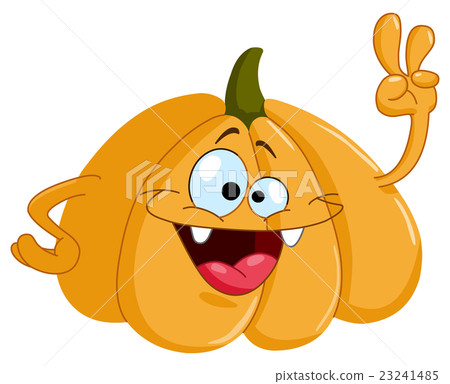 Cartoon pumpkin Cartoon pumpkin 23241485