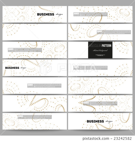 Set of modern banners. Abstract polygonal low poly Set of modern banners. Abstract polygonal low poly 23242582
