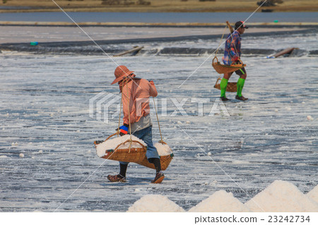 Salted worker in Thailand 23242734