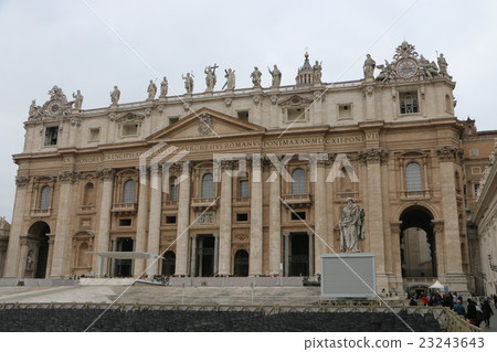 Italy Rome's World Heritage Site of the Catholic Church in Vatican City St. Peter's Basilica 23243643