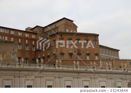 意大利羅馬的世界遺產的天主教會在梵蒂岡城Honkyama教皇辦公室 23243644