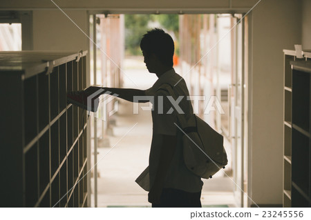 junior high student, middle school student, young man 23245556