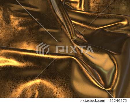 3D render of Gold Cloth abstract background 3D render of Gold Cloth abstract background 23246373