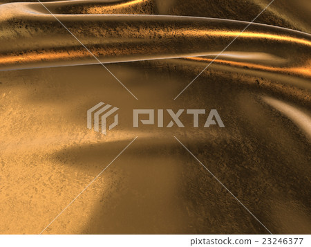 3D render of Gold Cloth abstract background 3D render of Gold Cloth abstract background 23246377