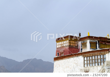 Basgo Monastery in Ladakh, India.This monastery 23247200