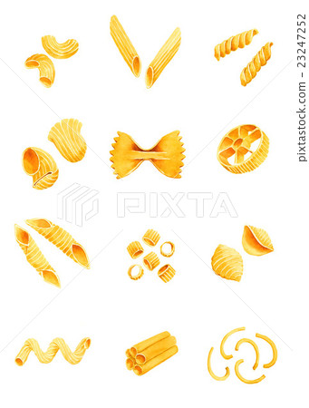 Varieties of pasta 23247252