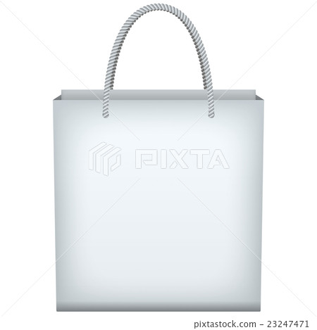 紙袋_白色_絞線 23247471
