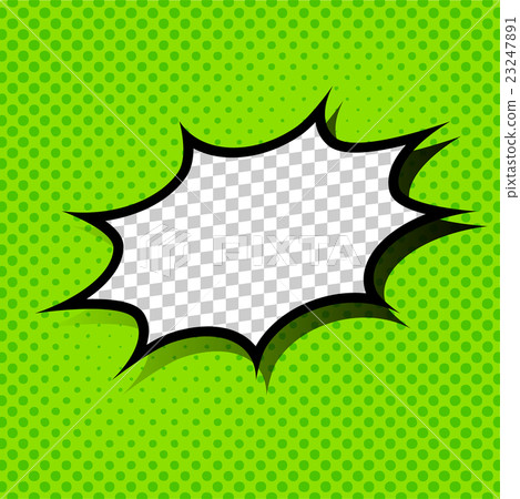 Comic Speech Bubble, Cartoon Comic Speech Bubble, Cartoon 23247891