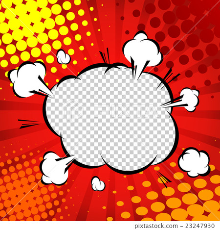 Comic Speech Bubble, Cartoon 23247930