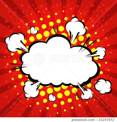 Comic Speech Bubble, Cartoon 23247932