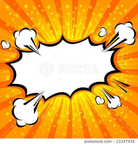 Comic Speech Bubble, Cartoon Comic Speech Bubble, Cartoon 23247938