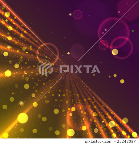 Virtual space with glow 23248087