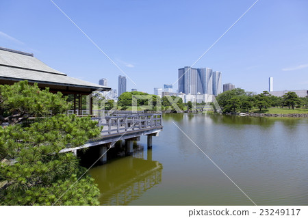 Japanese garden in the city center 23249117
