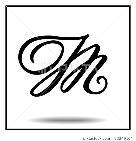 Elegant handmade alphabet 23249164