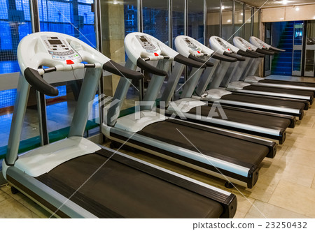 Gym in fitness club Gym in fitness club 23250432