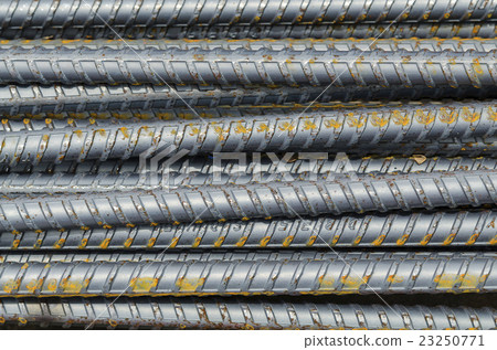 The deform bar, the steel deform bar pile The deform bar, the steel deform bar pile 23250771