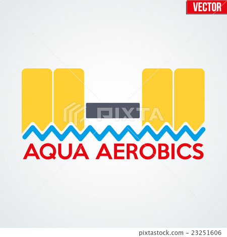 Symbol of Aqua Aerobics Symbol of Aqua Aerobics 23251606