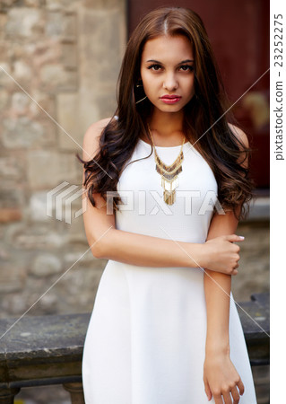Sexy charming woman looking to you Sexy charming woman looking to you 23252275