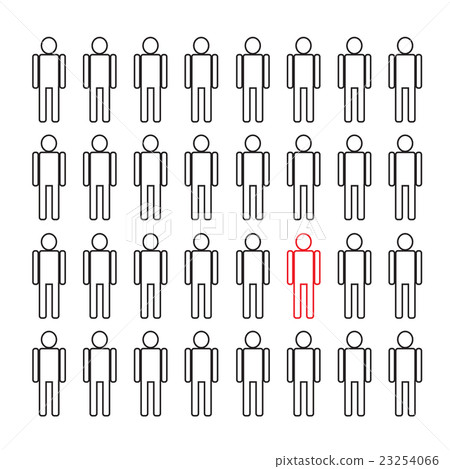people icon think different Illustration design people icon think different Illustration design 23254066
