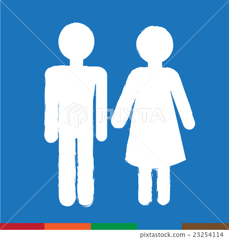 man and lady People icon Illustration design 23254114