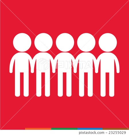 boy and girl icon Illustration design boy and girl icon Illustration design 23255029