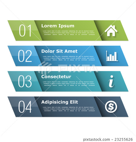 Design Elements with Numbers 23255626