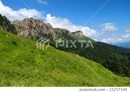 Mountain landscape Mountain landscape 23257349