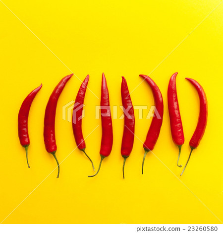 Red chili peppers Red chili peppers 23260580