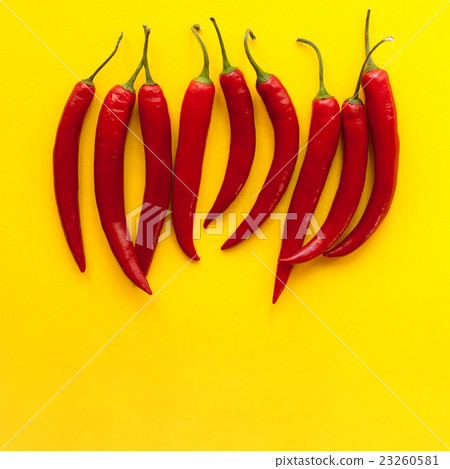 Red chili peppers Red chili peppers 23260581